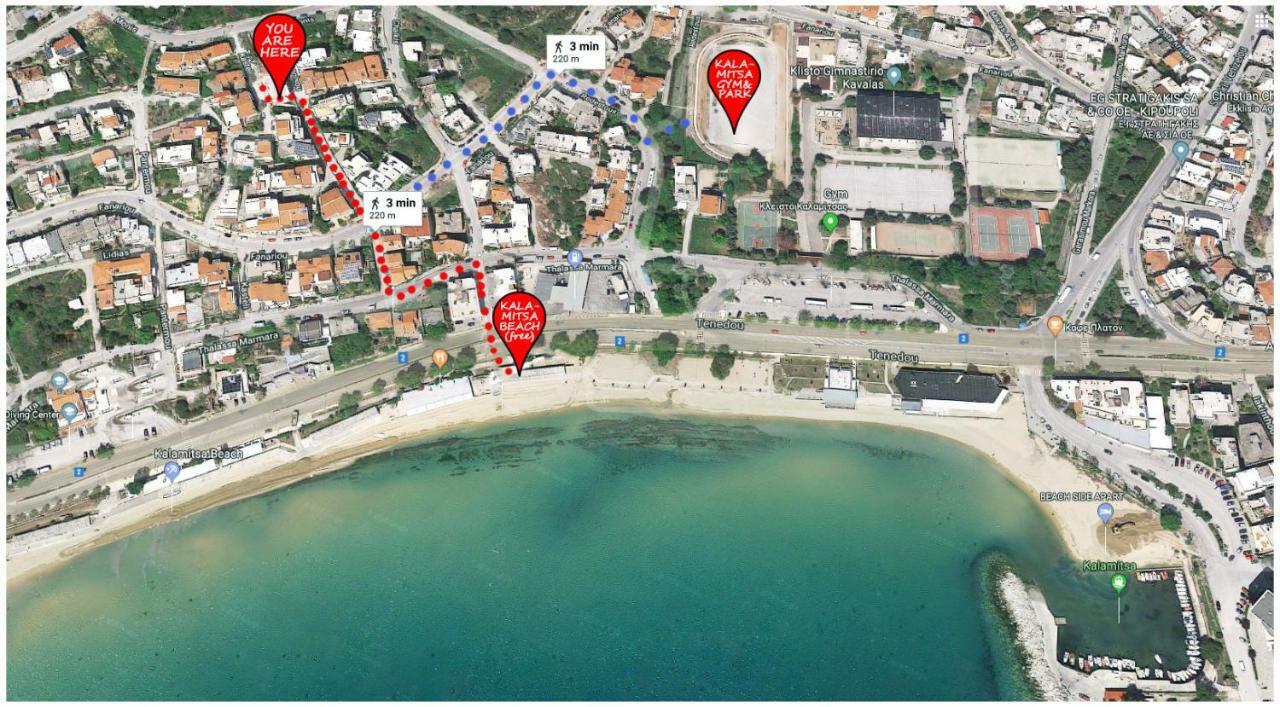 Appartement Sea Breeze Boutique 2018 à Kavala Extérieur photo
